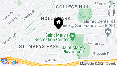 Map of 26 Crescent Avenue, San Francisco CA, 94110