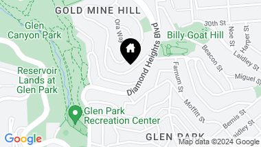 Map of 448 Gold Mine Drive, San Francisco CA, 94131