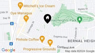 Map of 161 Elsie Street, San Francisco CA, 94110