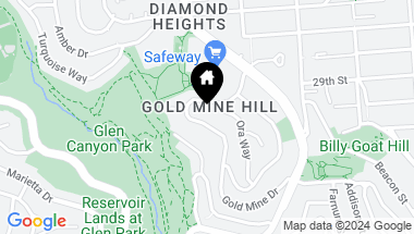 Map of 221 Gold Mine Drive, San Francisco CA, 94131