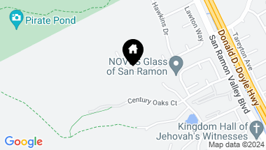 Map of 2688 Corey Pl, San Ramon CA, 94583