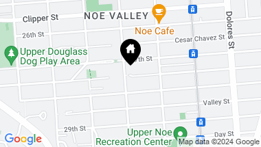 Map of 486 Duncan Street, San Francisco CA, 94131