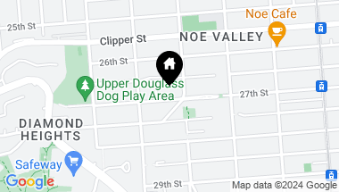 Map of 630 27th Street, San Francisco CA, 94131