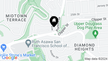 Map of 298 Portola Drive # 301, San Francisco CA, 94131