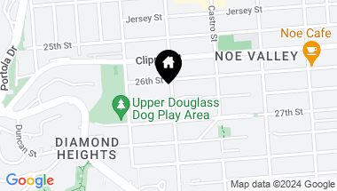 Map of 1234 Diamond Street, San Francisco CA, 94131