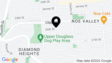 Map of 1214 Diamond Street, San Francisco CA, 94131