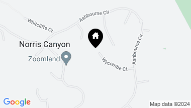Map of 555 Wycombe Ct, San Ramon CA, 94583