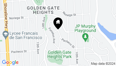 Map of 787 Pacheco Street, San Francisco CA, 94116
