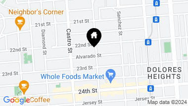 Map of 942 Noe Street, San Francisco CA, 94114