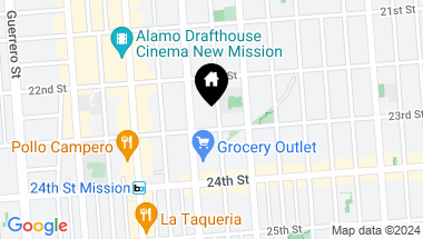 Map of 878 Shotwell Street, San Francisco CA, 94110