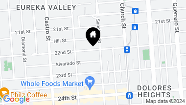 Map of 3723 22nd Street, San Francisco CA, 94114
