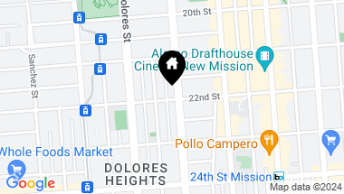 Map of 3410 22nd Street # 5, San Francisco CA, 94110