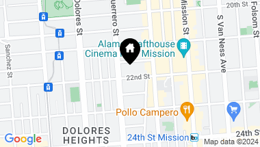 Map of 3370 22nd St, San Francisco CA, 94110