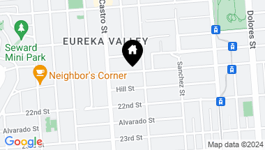 Map of 3829 21st Street, San Francisco CA, 94114