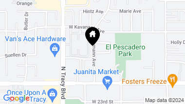 Map of 2713 Buthmann Avenue, Tracy CA, 95376