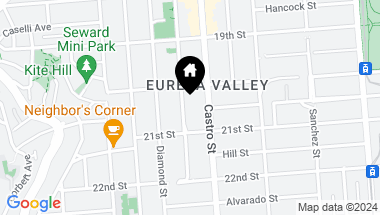 Map of 339 Collingwood Street, San Francisco CA, 94114