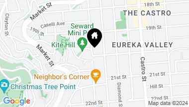 Map of 4540 20th Street, San Francisco CA, 94114