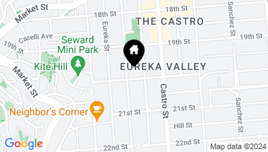Map of 4330 20th Street, San Francisco CA, 94114