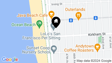 Map of 1471 48th Avenue, San Francisco CA, 94122