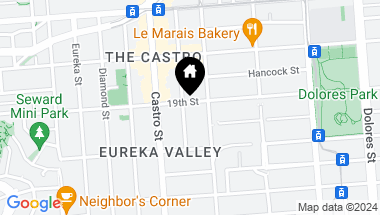 Map of 4031 19th Street, San Francisco CA, 94114