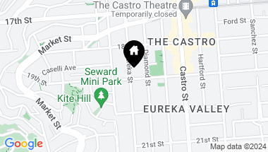 Map of 4334 19th Street, San Francisco CA, 94114
