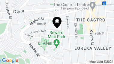 Map of 25 Caselli Avenue, San Francisco CA, 94114