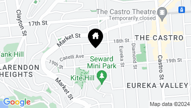 Map of 48 Caselli Avenue, San Francisco CA, 94114