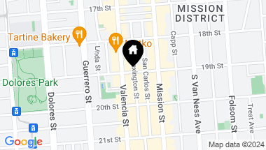 Map of 3465 19th Street # 3469, San Francisco CA, 94110