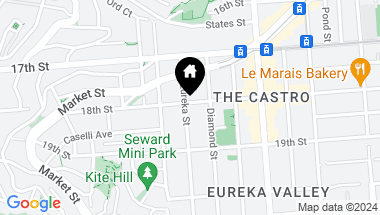 Map of 4351 18th Street, San Francisco CA, 94114