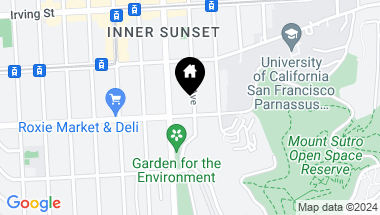 Map of 1487 6th Avenue, San Francisco CA, 94122