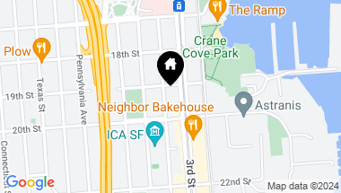 Map of 815 Tennessee Street # 505, San Francisco CA, 94107