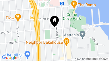 Map of 701 Minnesota Street # 119, San Francisco CA, 94107