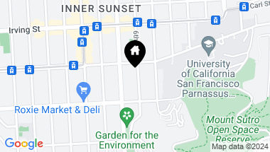Map of 1431 6th Avenue, San Francisco CA, 94122