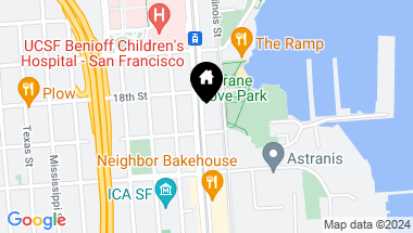 Map of 2177 3rd Street # 622, San Francisco CA, 94107