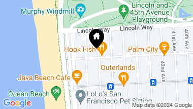 Map of 1295 47th Avenue, San Francisco CA, 94122