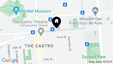 Map of 3883 17th Street, San Francisco CA, 94114