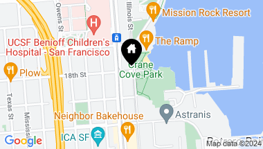 Map of 700 Illinois Street # 204, San Francisco CA, 94107