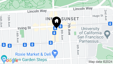 Map of 1330 9th Avenue, San Francisco CA, 94122