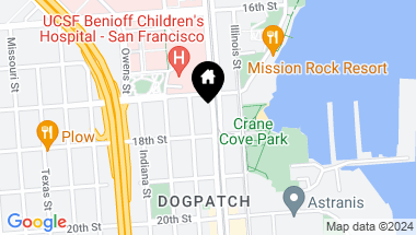 Map of 2030 3rd Street # 18, San Francisco CA, 94107