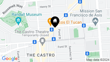 Map of 323 Noe Street, San Francisco CA, 94114