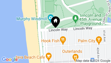 Map of 4641 Lincoln Way, San Francisco CA, 94122