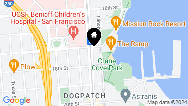 Map of 2011 3rd Street # 8, San Francisco CA, 94107