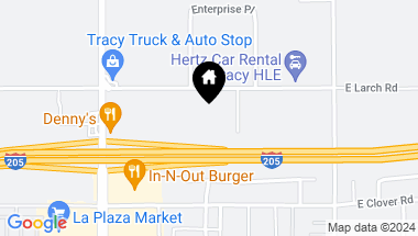 Map of 392 W Larch Rd, Tracy CA, 95304