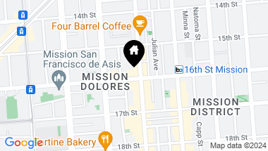 Map of 3108 16th Street, San Francisco CA, 94103