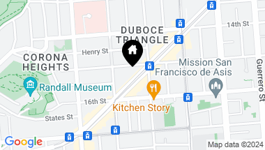 Map of 2238 Market Street # 109, San Francisco CA, 94114