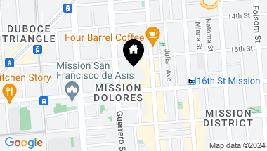 Map of 112 Albion Street # 112, San Francisco CA, 94110