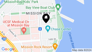 Map of 480 S Mission Bay Boulevard # 710, San Francisco CA, 94158