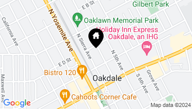 Map of 238 N 4th Avenue, Oakdale CA, 95361