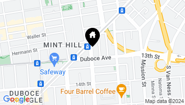 Map of 51 Guerrero Street, San Francisco CA, 94103