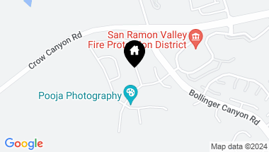 Map of 709 Pradera Way, San Ramon CA, 94583